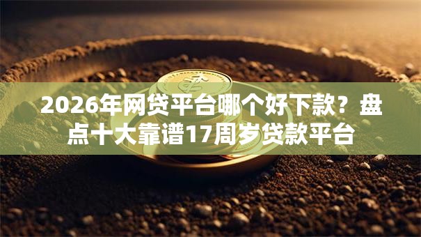 2026年网贷平台哪个好下款?盘点十大靠谱17周岁贷款平台 2026年网贷平台哪个好下款?盘点十大靠谱17周岁贷款平台