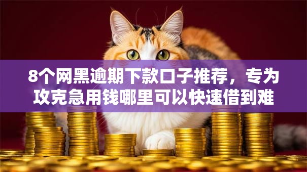 8个网黑逾期下款口子推荐，专为攻克急用钱哪里可以快速借到难题