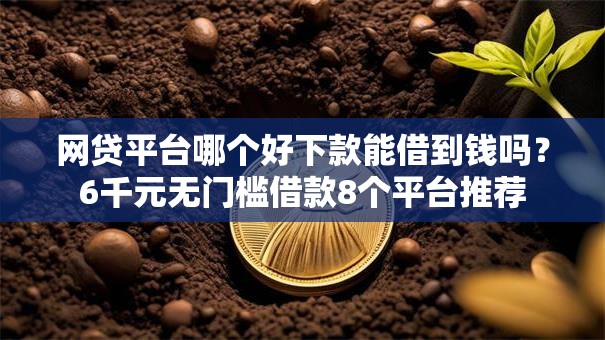 网贷平台哪个好下款能借到钱吗?6千元无门槛借款8个平台推荐 网贷平台哪个好下款能借到钱吗?6千元无门槛借款8个平台推荐