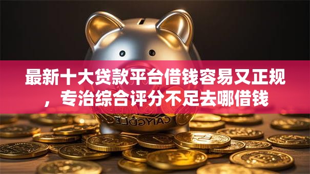 最新十大贷款平台借钱容易又正规,专治综合评分不足去哪借钱 最新十大贷款平台借钱容易又正规,专治综合评分不足去哪借钱