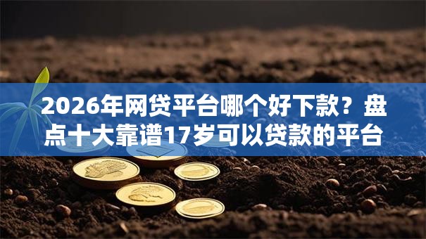 2026年网贷平台哪个好下款?盘点十大靠谱17岁可以贷款的平台 2026年网贷平台哪个好下款?盘点十大靠谱17岁可以贷款的平台