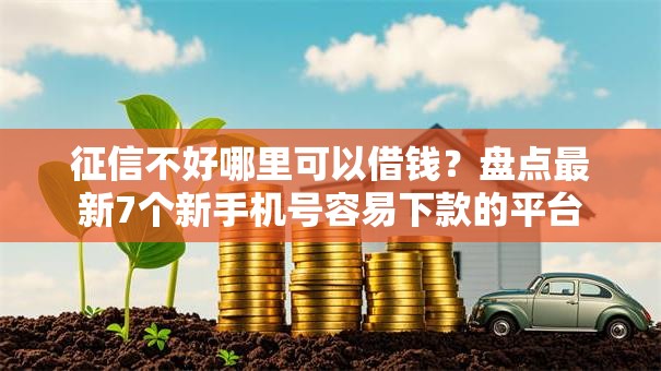 征信不好哪里可以借钱？盘点最新7个新手机号容易下款的平台
