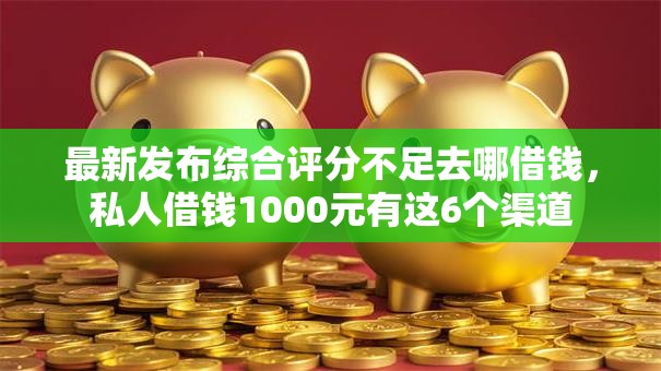 最新发布综合评分不足去哪借钱，私人借钱1000元有这6个渠道