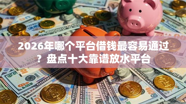 2026年哪个平台借钱最容易通过？盘点十大靠谱放水平台