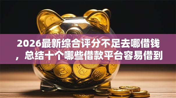 2026最新综合评分不足去哪借钱，总结十个哪些借款平台容易借到钱！