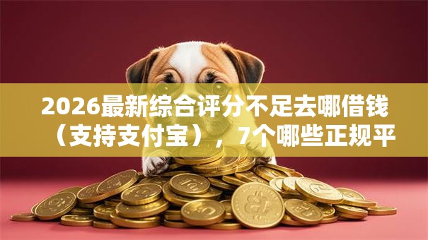 2026最新综合评分不足去哪借钱（支持支付宝），7个哪些正规平台可以借钱无私分享