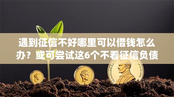 遇到征信不好哪里可以借钱怎么办?或可尝试这6个不看征信负债的网贷百分百下款app 遇到征信不好哪里可以借钱怎么办?或可尝试这6个不看征信负债的网贷百分百下款app