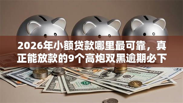 2026年小额贷款哪里最可靠，真正能放款的9个高炮双黑逾期必下款口子推荐