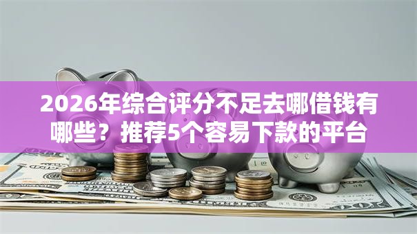 2026年综合评分不足去哪借钱有哪些?推荐5个容易下款的平台 2026年综合评分不足去哪借钱有哪些?推荐5个容易下款的平台