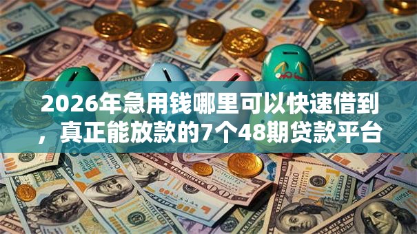 2026年急用钱哪里可以快速借到,真正能放款的7个48期贷款平台推荐 2026年急用钱哪里可以快速借到,真正能放款的7个48期贷款平台推荐