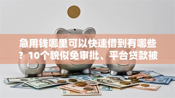 急用钱哪里可以快速借到有哪些?10个貌似免审批、平台贷款被骗了怎么办合集 急用钱哪里可以快速借到有哪些?10个貌似免审批、平台贷款被骗了怎么办合集
