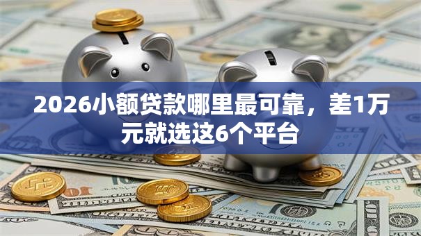 2026小额贷款哪里最可靠，差1万元就选这6个平台