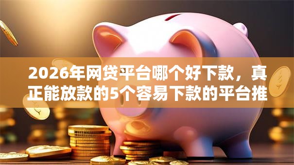 2026年网贷平台哪个好下款，真正能放款的5个容易下款的平台推荐