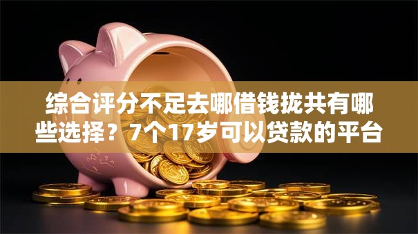 综合评分不足去哪借钱拢共有哪些选择?7个17岁可以贷款的平台详解 综合评分不足去哪借钱拢共有哪些选择?7个17岁可以贷款的平台详解