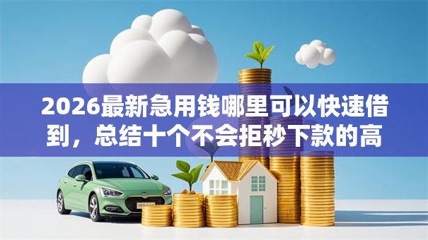 2026最新急用钱哪里可以快速借到,总结十个不会拒秒下款的高炮口子! 2026最新急用钱哪里可以快速借到,总结十个不会拒秒下款的高炮口子!