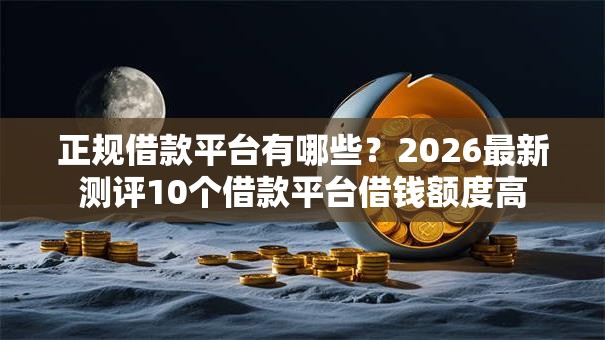 正规借款平台有哪些？2026最新测评10个借款平台借钱额度高