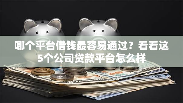 哪个平台借钱最容易通过?看看这5个公司贷款平台怎么样 哪个平台借钱最容易通过?看看这5个公司贷款平台怎么样