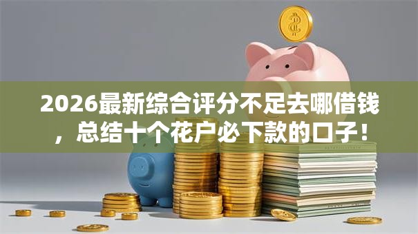2026最新综合评分不足去哪借钱,总结十个花户必下款的口子! 2026最新综合评分不足去哪借钱,总结十个花户必下款的口子!
