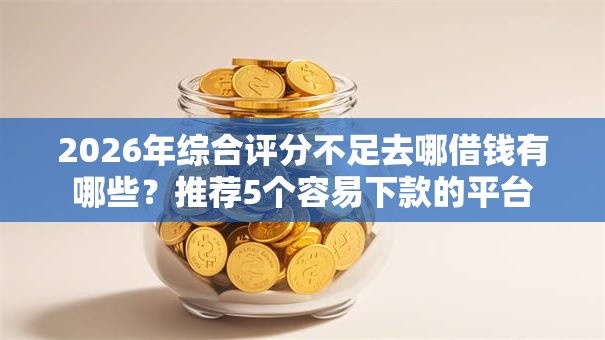 2026年综合评分不足去哪借钱有哪些？推荐5个容易下款的平台