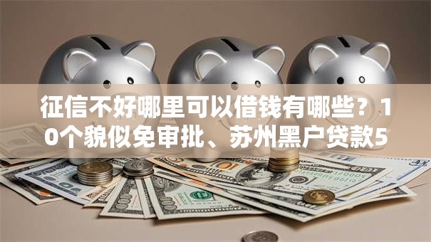 征信不好哪里可以借钱有哪些?10个貌似免审批、苏州黑户贷款5万的平台合集 征信不好哪里可以借钱有哪些?10个貌似免审批、苏州黑户贷款5万的平台合集
