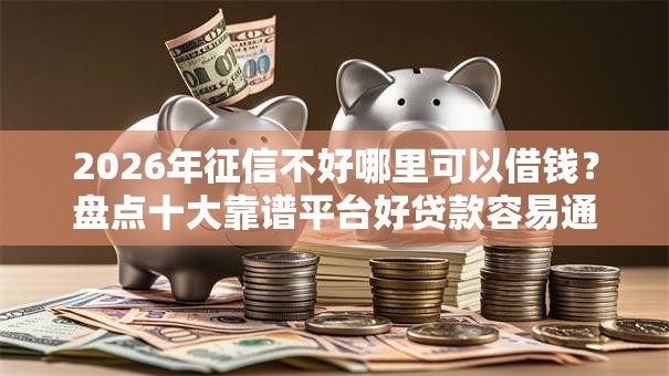 2026年征信不好哪里可以借钱?盘点十大靠谱平台好贷款容易通过 2026年征信不好哪里可以借钱?盘点十大靠谱平台好贷款容易通过