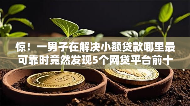 惊！一男子在解决小额贷款哪里最可靠时竟然发现5个网贷平台前十名，事后分享了出来