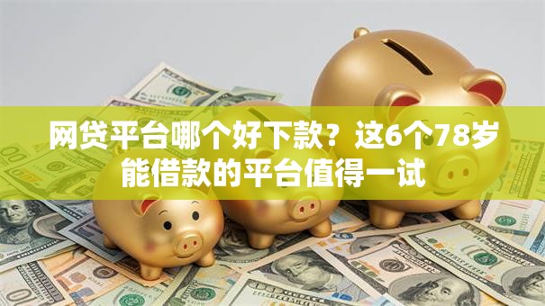 网贷平台哪个好下款?这6个78岁能借款的平台值得一试 网贷平台哪个好下款?这6个78岁能借款的平台值得一试