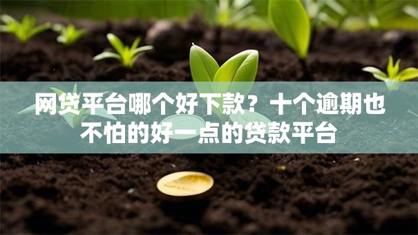 网贷平台哪个好下款？十个逾期也不怕的好一点的贷款平台