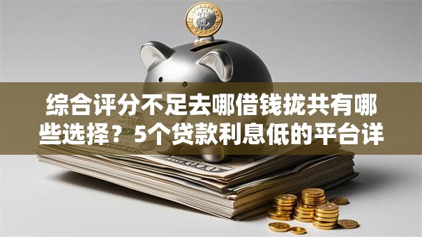 综合评分不足去哪借钱拢共有哪些选择?5个贷款利息低的平台详解 综合评分不足去哪借钱拢共有哪些选择?5个贷款利息低的平台详解