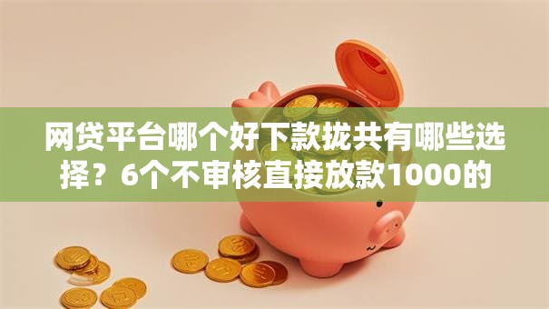 网贷平台哪个好下款拢共有哪些选择?6个不审核直接放款1000的口子详解 网贷平台哪个好下款拢共有哪些选择?6个不审核直接放款1000的口子详解
