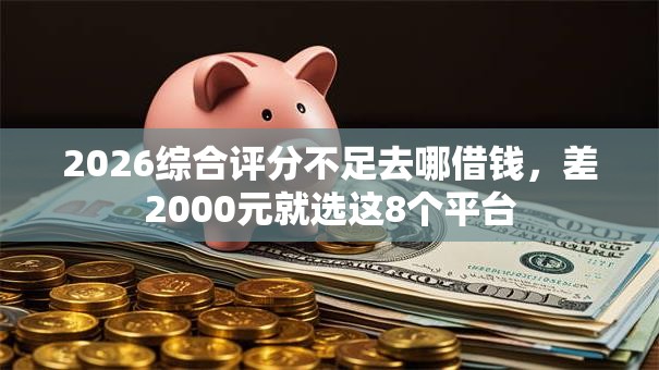 2026综合评分不足去哪借钱,差2000元就选这8个平台 2026综合评分不足去哪借钱,差2000元就选这8个平台