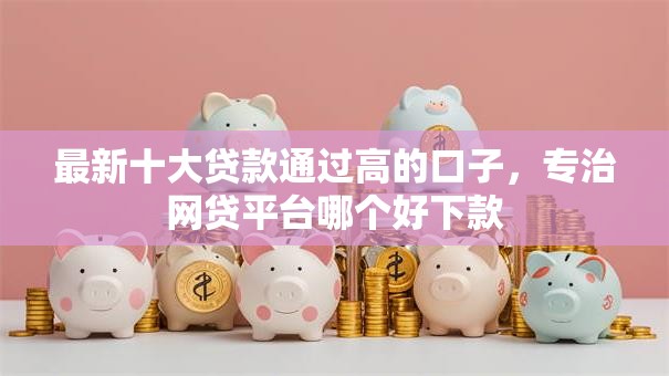 最新十大贷款通过高的口子，专治网贷平台哪个好下款