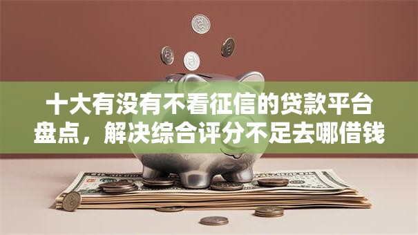 十大有没有不看征信的贷款平台盘点，解决综合评分不足去哪借钱的问题