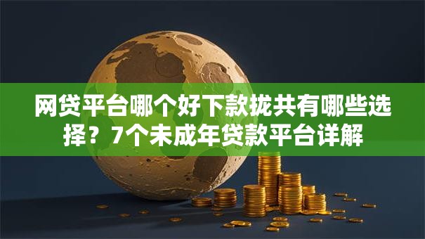 网贷平台哪个好下款拢共有哪些选择？7个未成年贷款平台详解