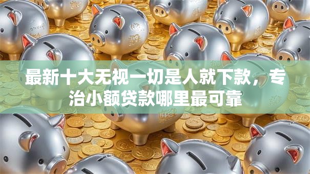 最新十大无视一切是人就下款，专治小额贷款哪里最可靠