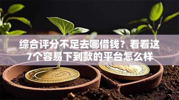 综合评分不足去哪借钱?看看这7个容易下到款的平台怎么样 综合评分不足去哪借钱?看看这7个容易下到款的平台怎么样