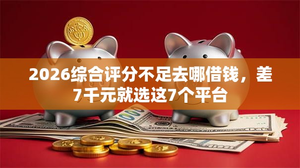 2026综合评分不足去哪借钱,差7千元就选这7个平台 2026综合评分不足去哪借钱,差7千元就选这7个平台