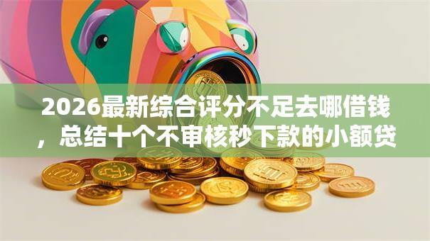 2026最新综合评分不足去哪借钱，总结十个不审核秒下款的小额贷款网贷！