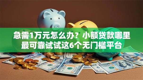 急需1万元怎么办?小额贷款哪里最可靠试试这6个无门槛平台 急需1万元怎么办?小额贷款哪里最可靠试试这6个无门槛平台
