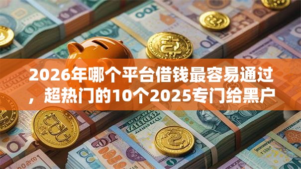 2026年哪个平台借钱最容易通过,超热门的10个2025专门给黑户放款的平台推荐 2026年哪个平台借钱最容易通过,超热门的10个2025专门给黑户放款的平台推荐