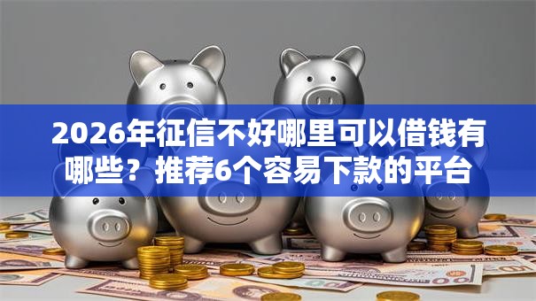2026年征信不好哪里可以借钱有哪些？推荐6个容易下款的平台