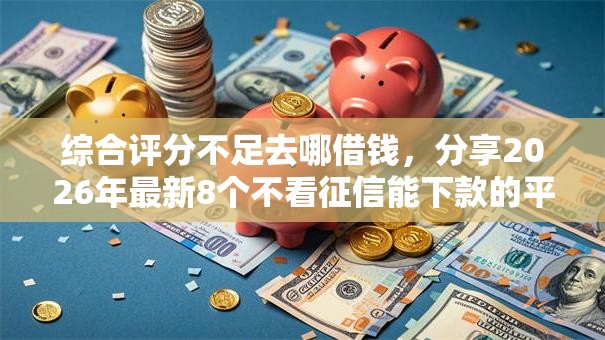 综合评分不足去哪借钱,分享2026年最新8个不看征信能下款的平台 综合评分不足去哪借钱,分享2026年最新8个不看征信能下款的平台