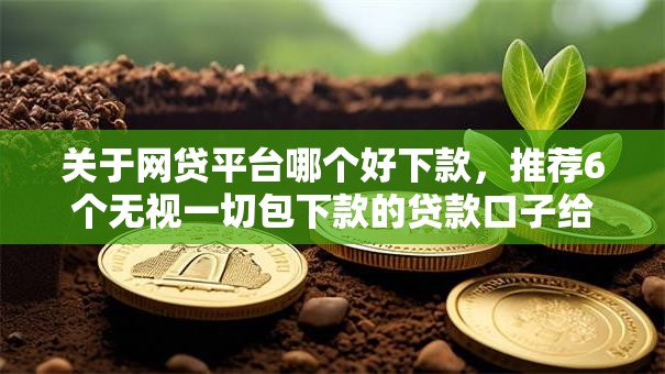 关于网贷平台哪个好下款,推荐6个无视一切包下款的贷款口子给你 关于网贷平台哪个好下款,推荐6个无视一切包下款的贷款口子给你