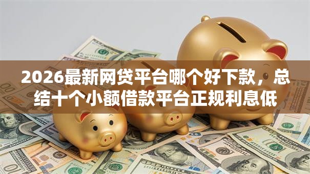 2026最新网贷平台哪个好下款，总结十个小额借款平台正规利息低！