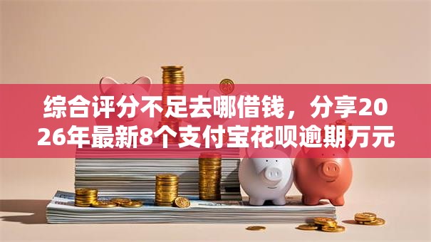 综合评分不足去哪借钱，分享2026年最新8个支付宝花呗逾期万元快速贷款口子