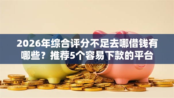 2026年综合评分不足去哪借钱有哪些？推荐5个容易下款的平台