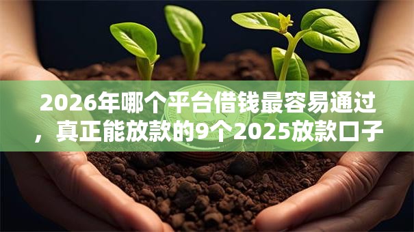2026年哪个平台借钱最容易通过,真正能放款的9个2025放款口子论坛推荐 2026年哪个平台借钱最容易通过,真正能放款的9个2025放款口子论坛推荐