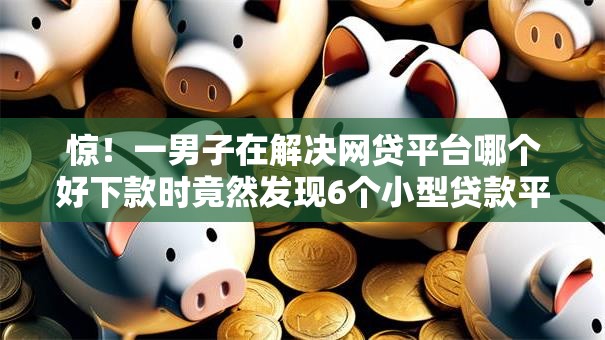 惊!一男子在解决网贷平台哪个好下款时竟然发现6个小型贷款平台,事后分享了出来 惊!一男子在解决网贷平台哪个好下款时竟然发现6个小型贷款平台,事后分享了出来
