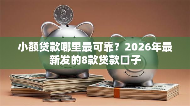 小额贷款哪里最可靠?2026年最新发的8款贷款口子 小额贷款哪里最可靠?2026年最新发的8款贷款口子
