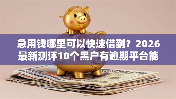 急用钱哪里可以快速借到?2026最新测评10个黑户有逾期平台能放款 急用钱哪里可以快速借到?2026最新测评10个黑户有逾期平台能放款